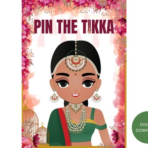 Pin the Tikka- Asian Event Game (Digital)