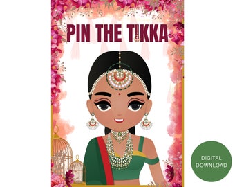 Pin the Tikka- Asian Event Game (Digital)
