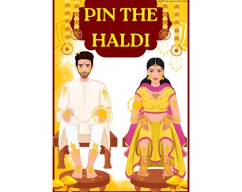 PIN THE HALDI! Desi Event Game