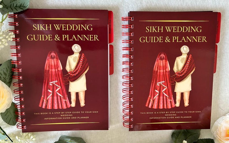 Sikh Wedding Guide & Planner Red image 2