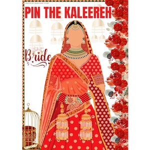PIN THE KALEEREH- Desi Event Game