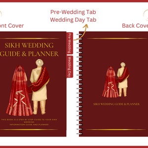 Sikh Wedding Guide & Planner Red image 4