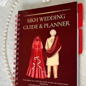 Sikh Wedding Guide & Planner Red image 5