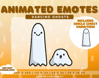 ANIMATED Halloween Emote Twitch | Ghost Animated Emote | Dancing Ghost Animated Emote | Halloween Animated Emote | Ghost Emote Twitch