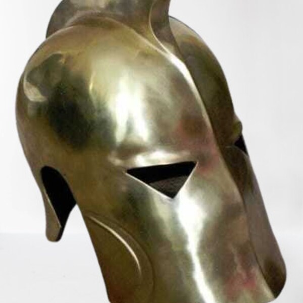 Medieval Dr. Fate helmet Antique Historical helmet With metal plume unique helmet Easy To Wear Armor Metal Helmet