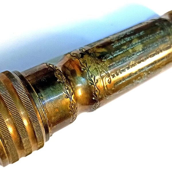 Antiqued Brass Kaleidoscope for Adult and Kids Vintage Look Kaleidoscope for all age group best antique gift for everyone Christmas Gift
