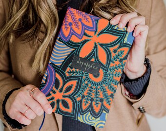Vibrant South Africa Journal Notebook - Handmade by Artisan Women