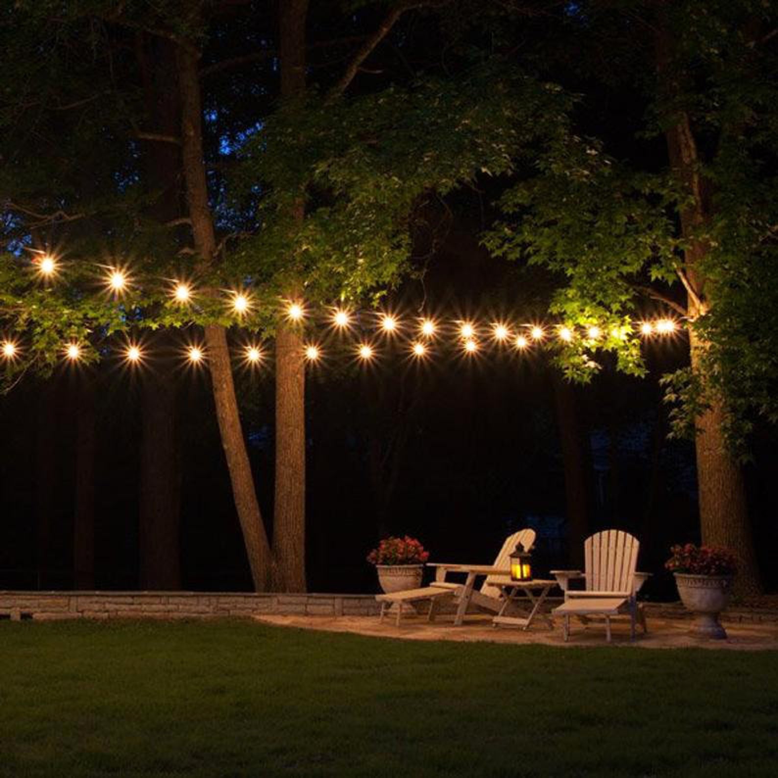 Backyard Party Decor 20ft OutdoorIndoor Party Lights Bulb | Etsy