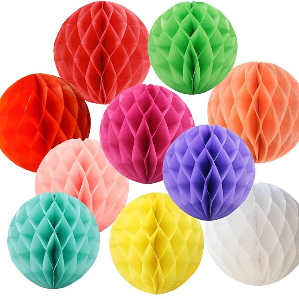 Tissue Paper Balls Etsy