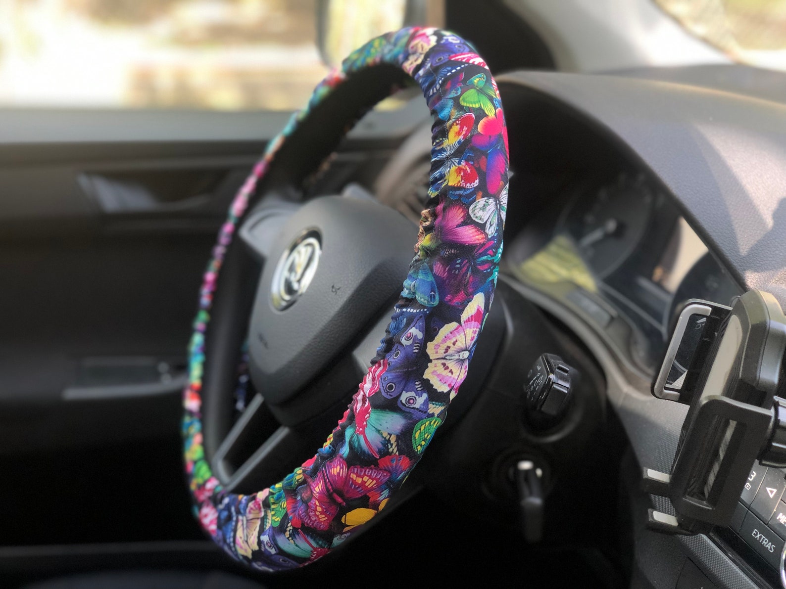 Butterfly Steering Wheel Cover Butterflies Car Accessory Etsy