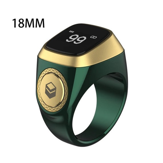 Iqibla Tasbih Smart Ring, Islamic Gift, Muslim Wedding Gift, Islamic Beads,  Muslim Gift Idea, Subhanallah Allahuakbar Ring, Islamic Ring -  New  Zealand