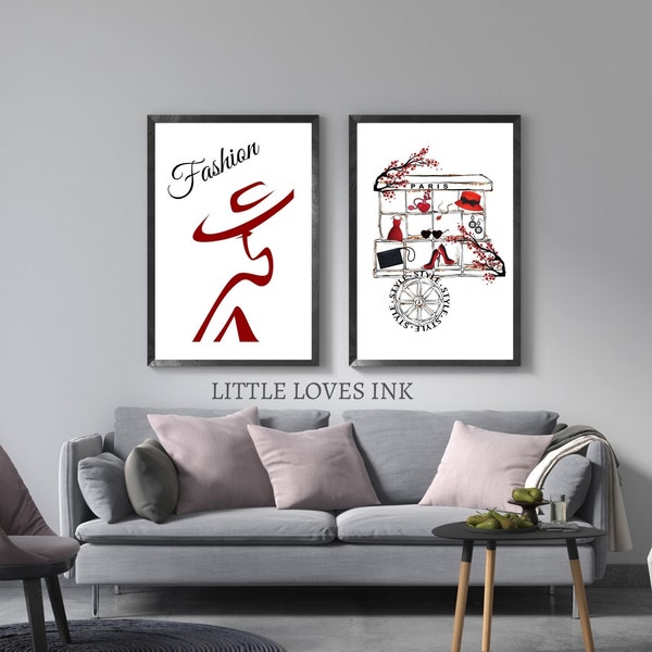 Dressing Room Art Etsy