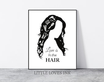 Hair salon decor printable wall art, Hair salon decor, Hair salon wall prints, Beauty salon printable, beauty salon decor