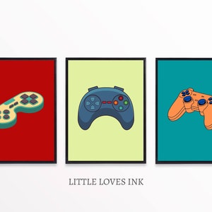 retro-gaming-prints-set-of-3-retro-gaming-controller-wall-art-gaming