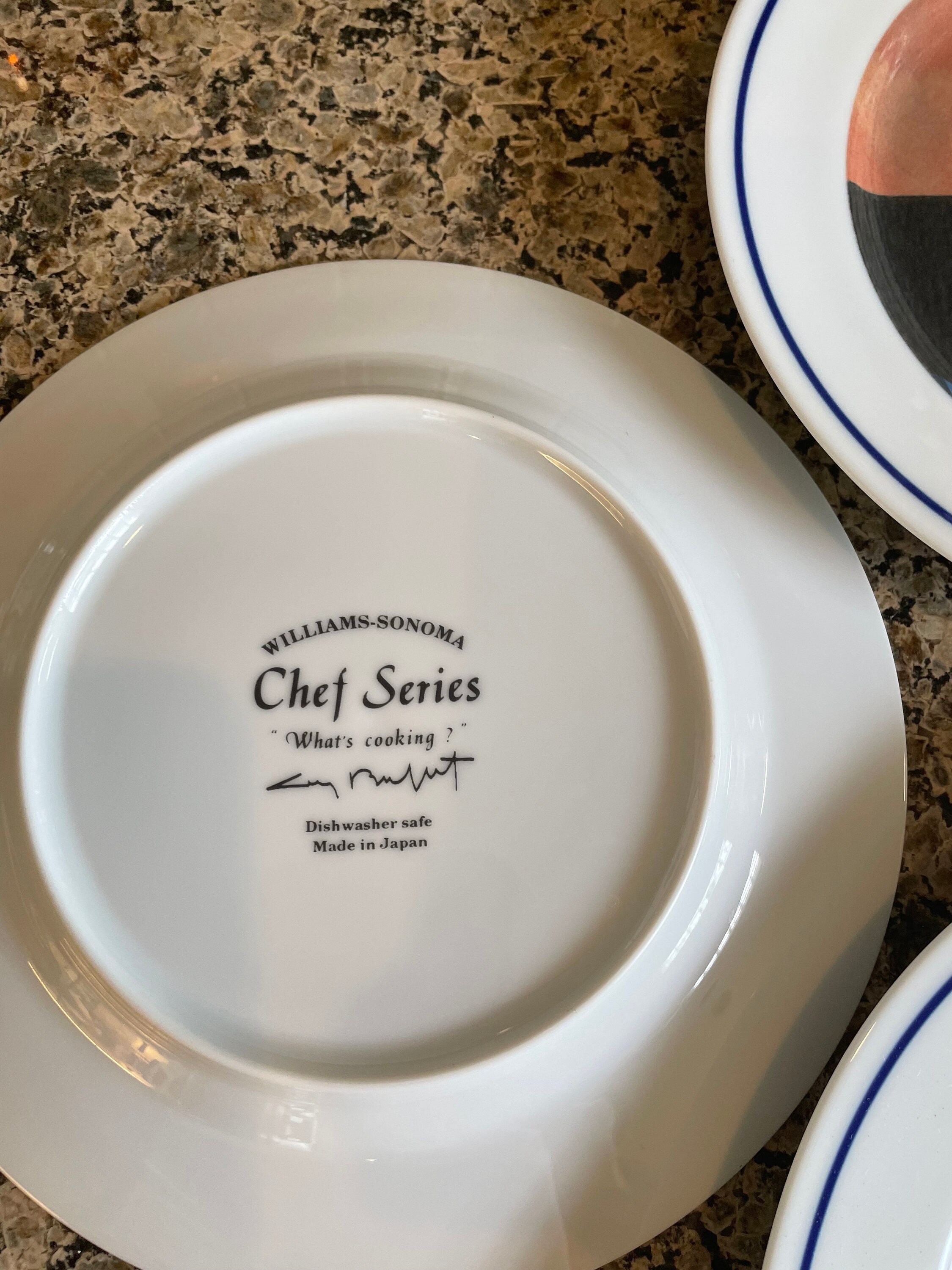 Guy Buffet Plates SIGNED including What's Etsy