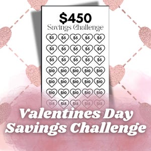 Heart Themed Savings Challenge | Budget | Ramsey Method | Cash Stuffing