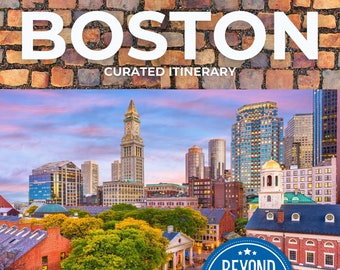 Boston 3-Day Itinerary PDF, Ultimate Boston Travel Guide, Weekend Trip Planner, Digital Itinerary for Boston Adventure