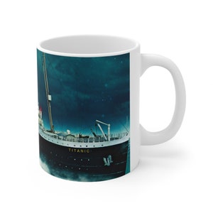 RMS Titanic Painting Ceramic Mug 11oz
