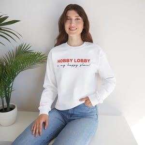 hobby lobby white sweatshirt