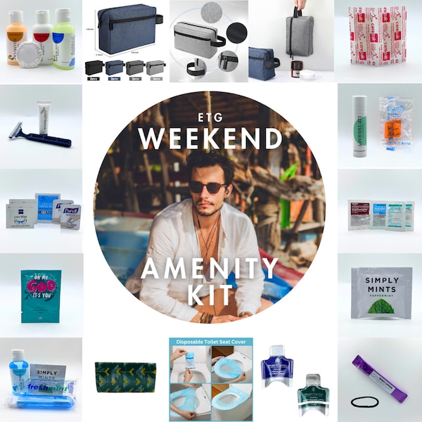 Weekend Amenity Kit (Him) - Travel Size