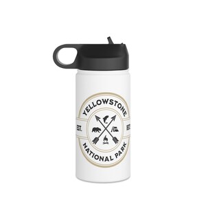 Yellowstone Stainless Steel Water Bottle, Standard Lid
