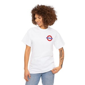 London Underground Unisex Heavy Cotton Tee