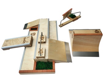 Fingerboard ramps and obstacles Set No 1 - SAVED 30%