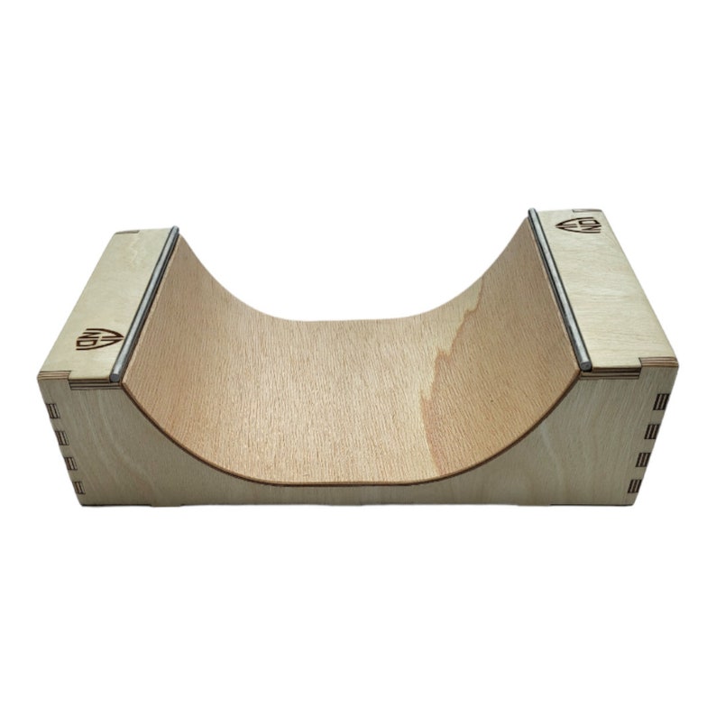 Wooden Fingerboard Half Pipe PURE image 2