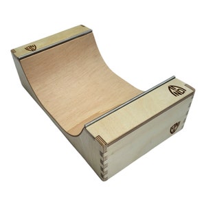 Wooden Fingerboard Half Pipe PURE image 7