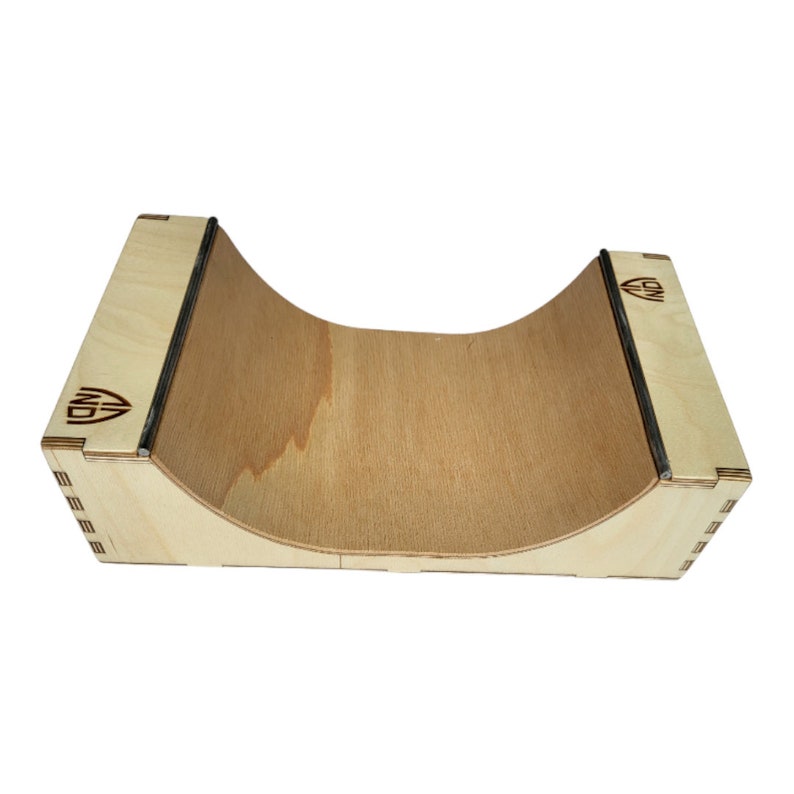 Wooden Fingerboard Half Pipe PURE image 3