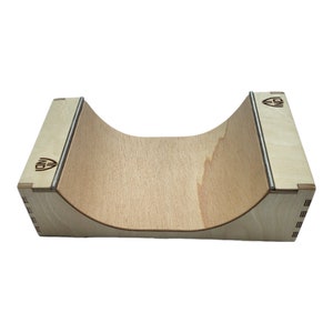 Wooden Fingerboard Half Pipe PURE image 6