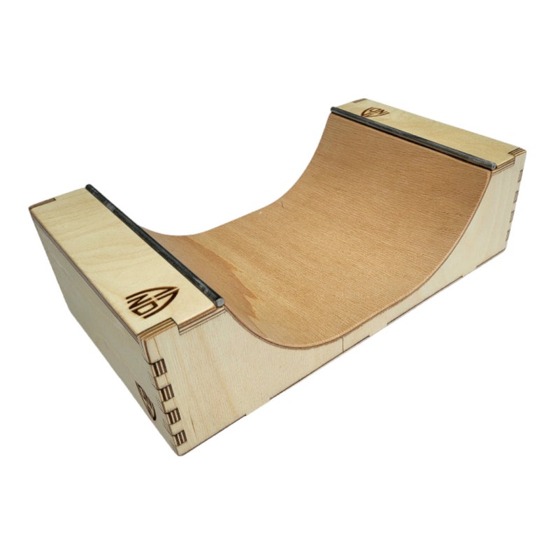 Wooden Fingerboard Half Pipe PURE image 4