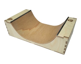 Wooden Fingerboard Half Pipe PURE