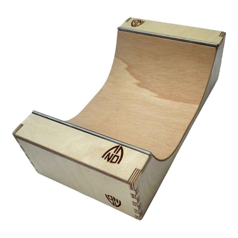 Wooden Fingerboard Half Pipe PURE image 5