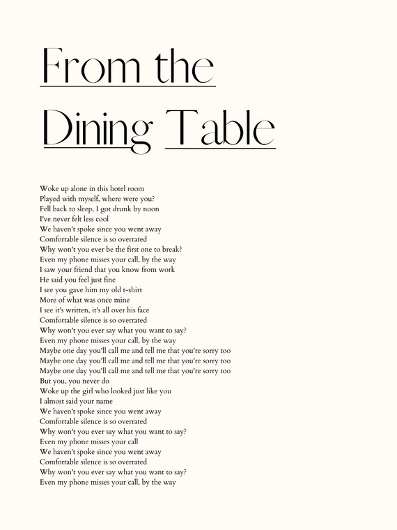 katolícky vrece neoprávnený harry styles from the dining table dav