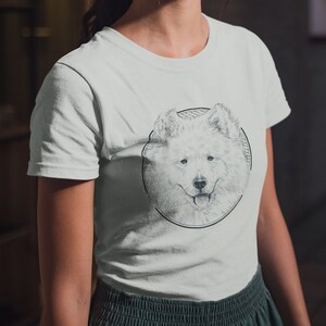 Samoyed, Hipster Dog Muscle Shirt, Dog Mom Dad Mama Gift, Boy Girl Kids Youth Shirt