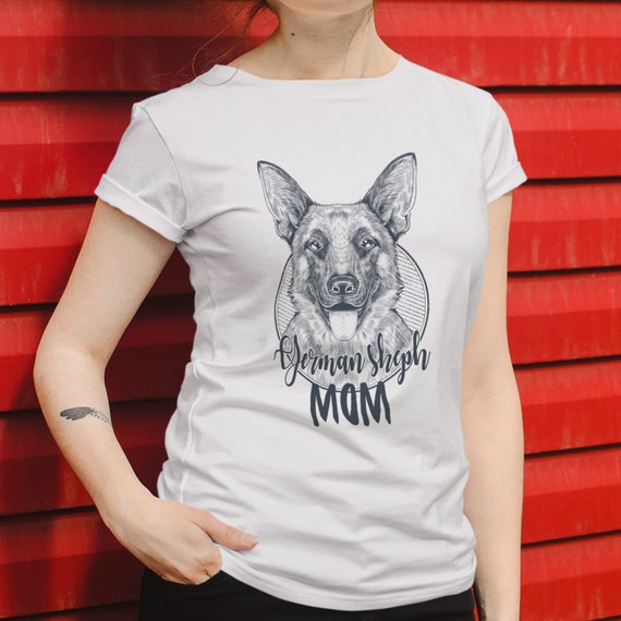 German Shepherd Mom Shirt Gift For Mother's Day German Shepherd Mom Shirt Gift For Mother's Day