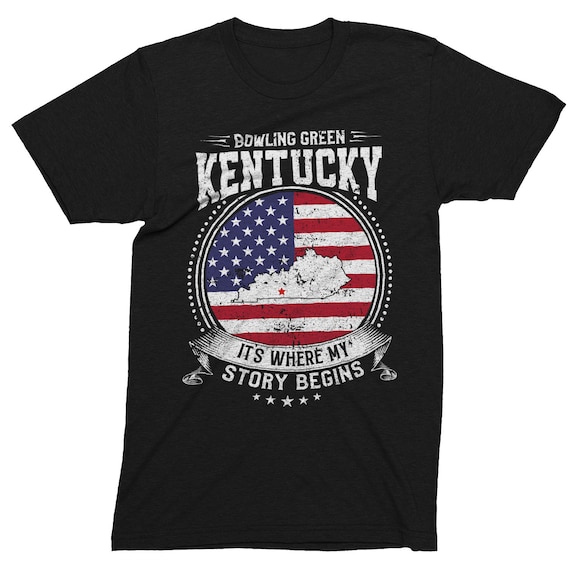 Bowling Green Kentucky Ky T-Shirt Vintage Us Flag Sports Tee Bowling Green Kentucky Ky T-Shirt Vintage Us Flag Sports Tee