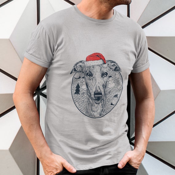 Greyhound Christmas Shirt, Greyhound Lover Gift, Happy Holidays, Merry Christmas Hoodie, Sweatshirt