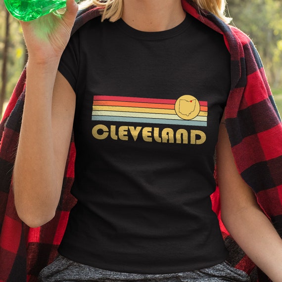 Cleveland Ohio Columbus Vintage O-H-I-O Letters Sports Fan T-Shirt Cleveland Ohio Columbus Vintage O-H-I-O Letters Sports Fan T-Shirt