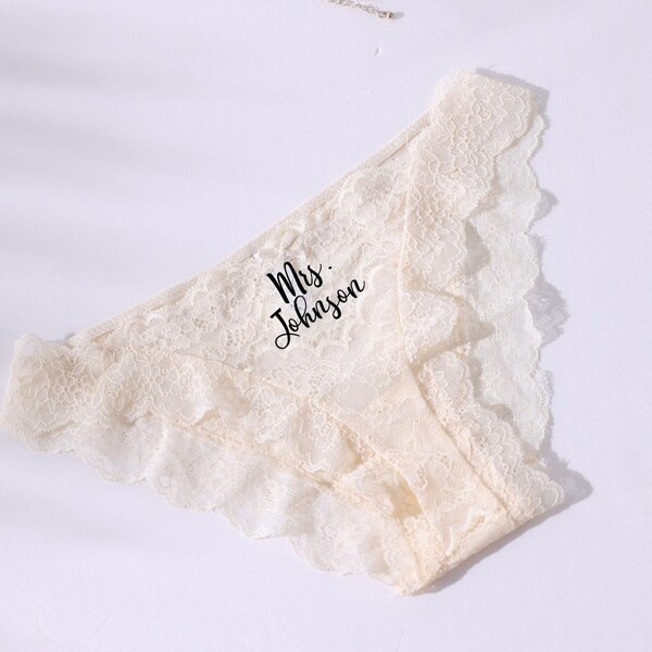 Bride Underwear Etsy