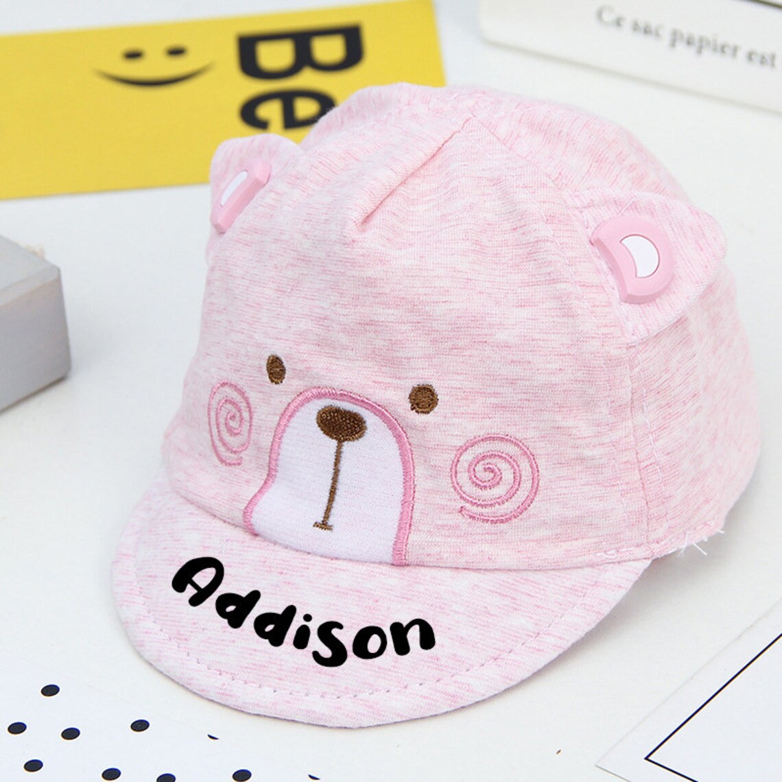 Personalized Baby Bucket Hats Monogrammed Baby Bucket Hats Etsy