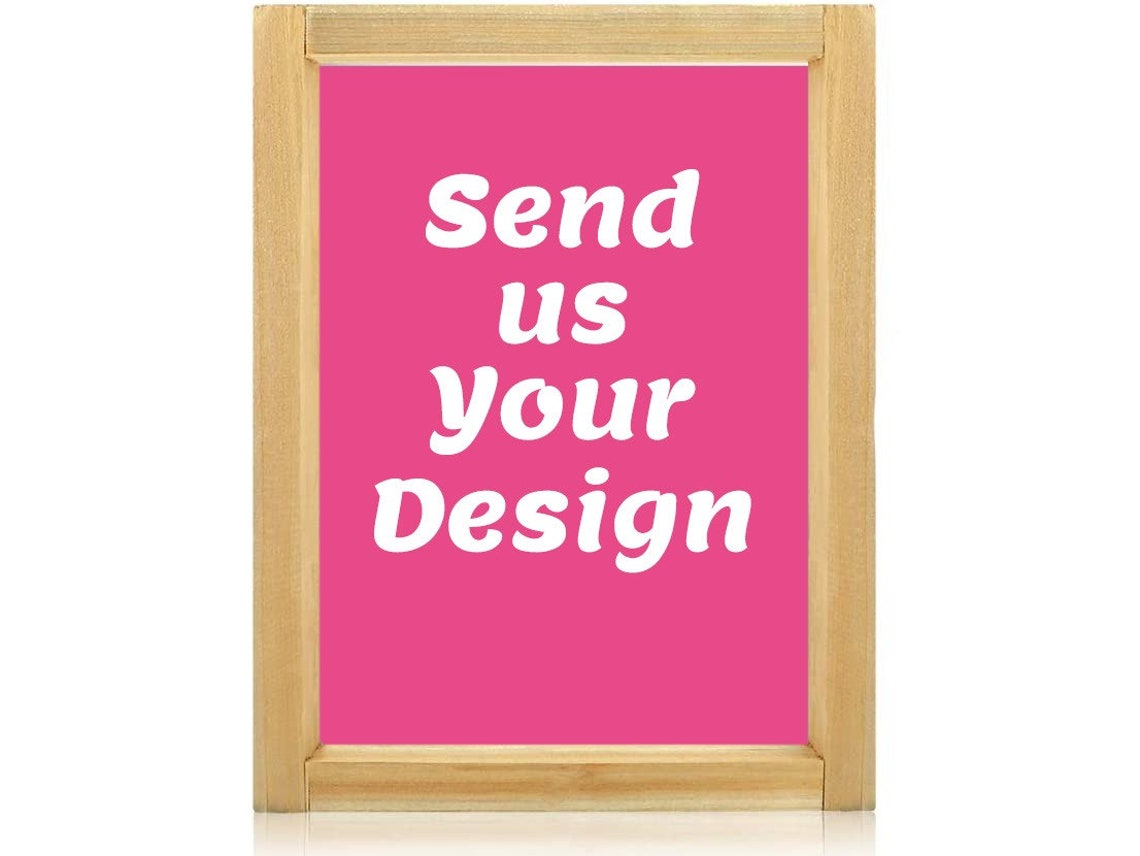 buy pre burned silk screens