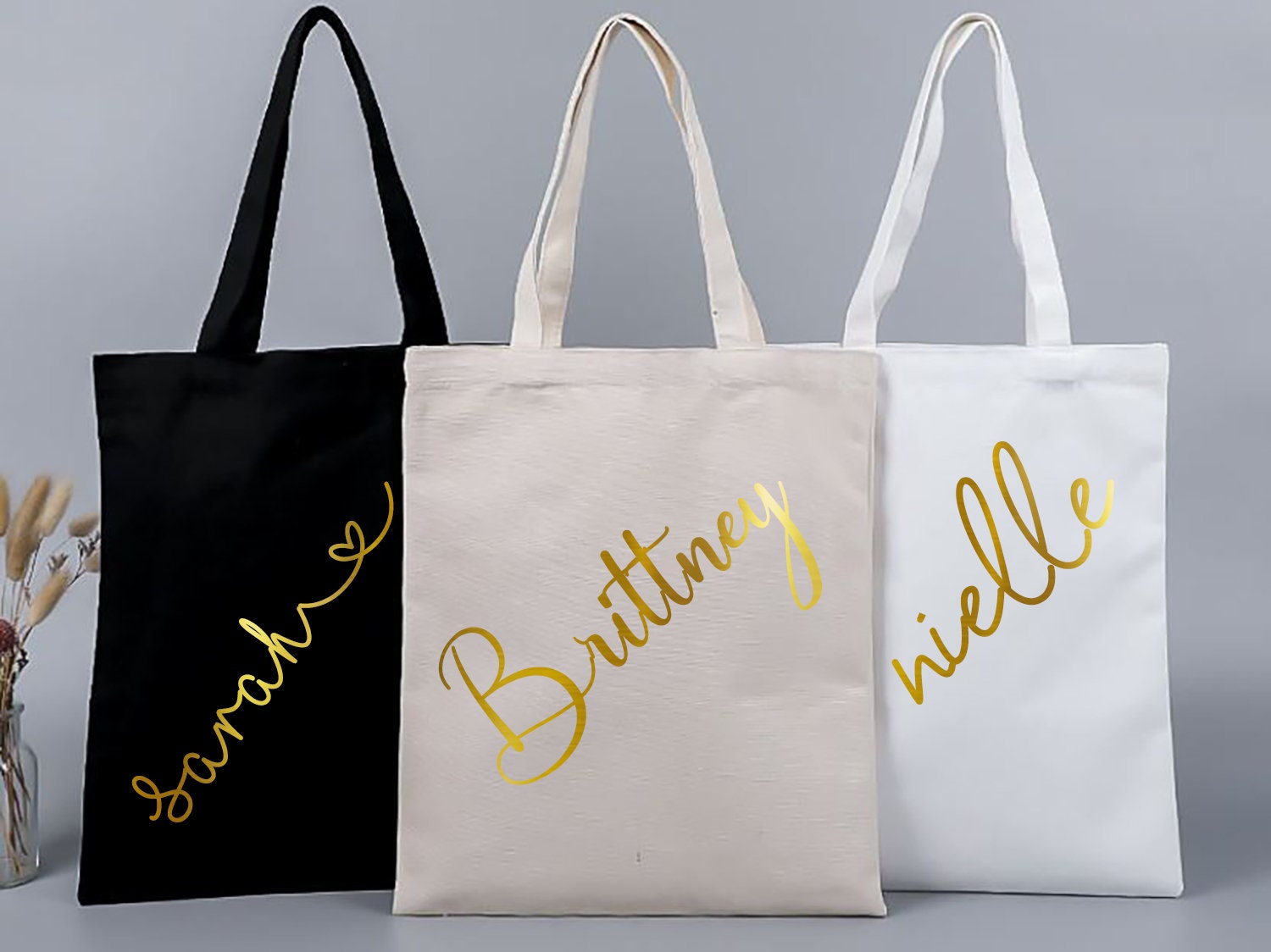Custom Printed Organic Canvas Tote Bags, Personalized Totes in Bulk –  BodrumCrafts