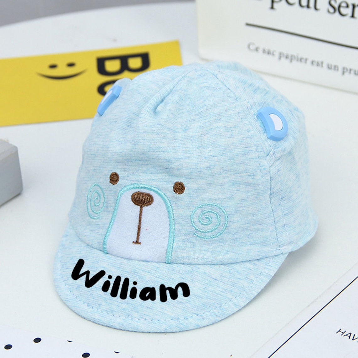 Personalized Baby Bucket Hats Monogrammed Baby Bucket Hats Etsy