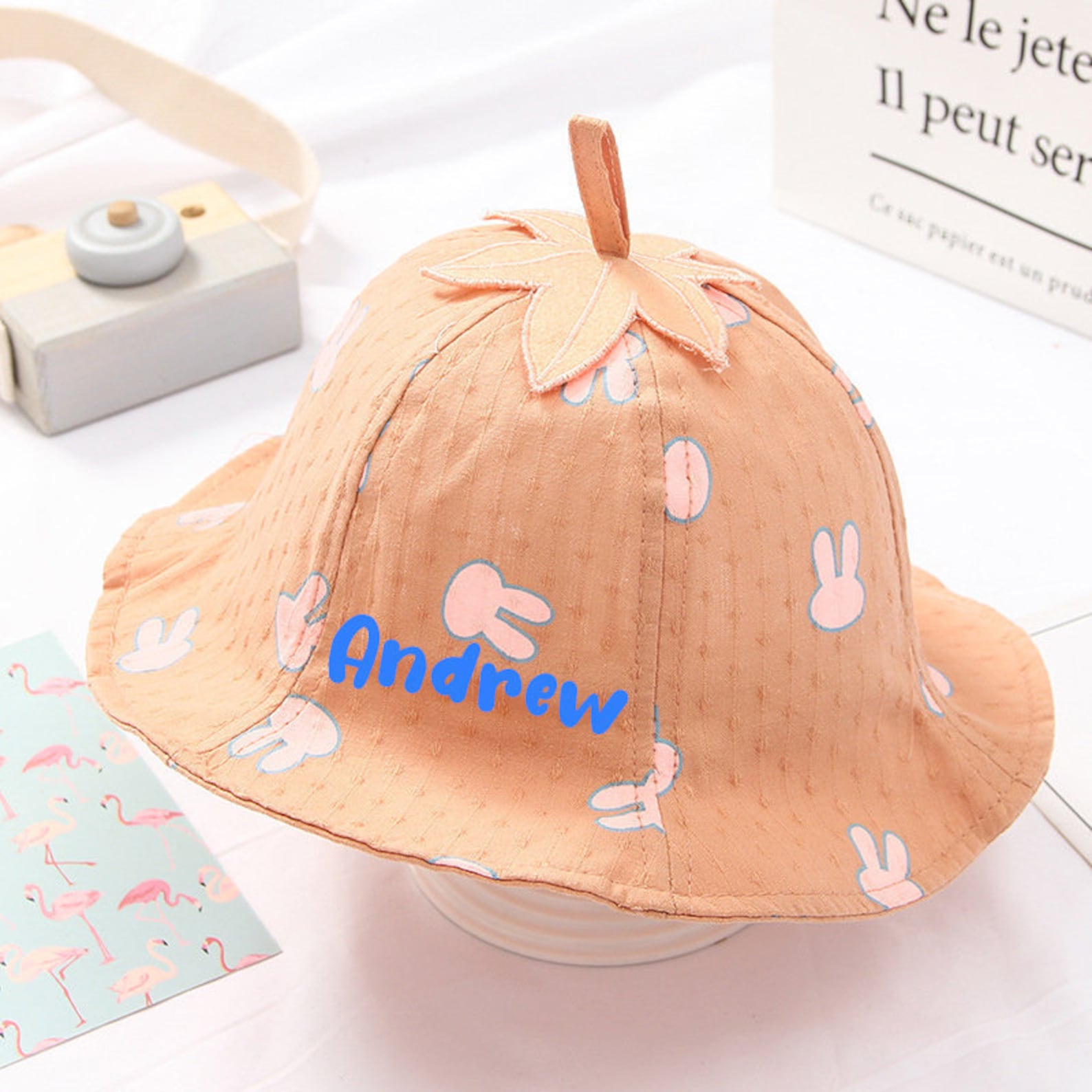 Personalized Baby Bucket Hats Monogrammed Baby Bucket Hats Etsy