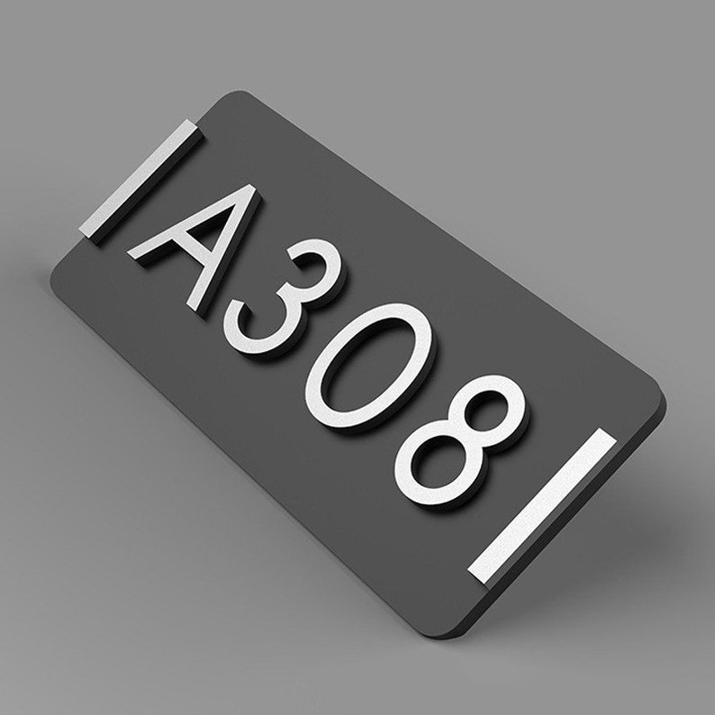 Door Number Wooden Sign. Hotel Signage. Company Signage. Room Etsy