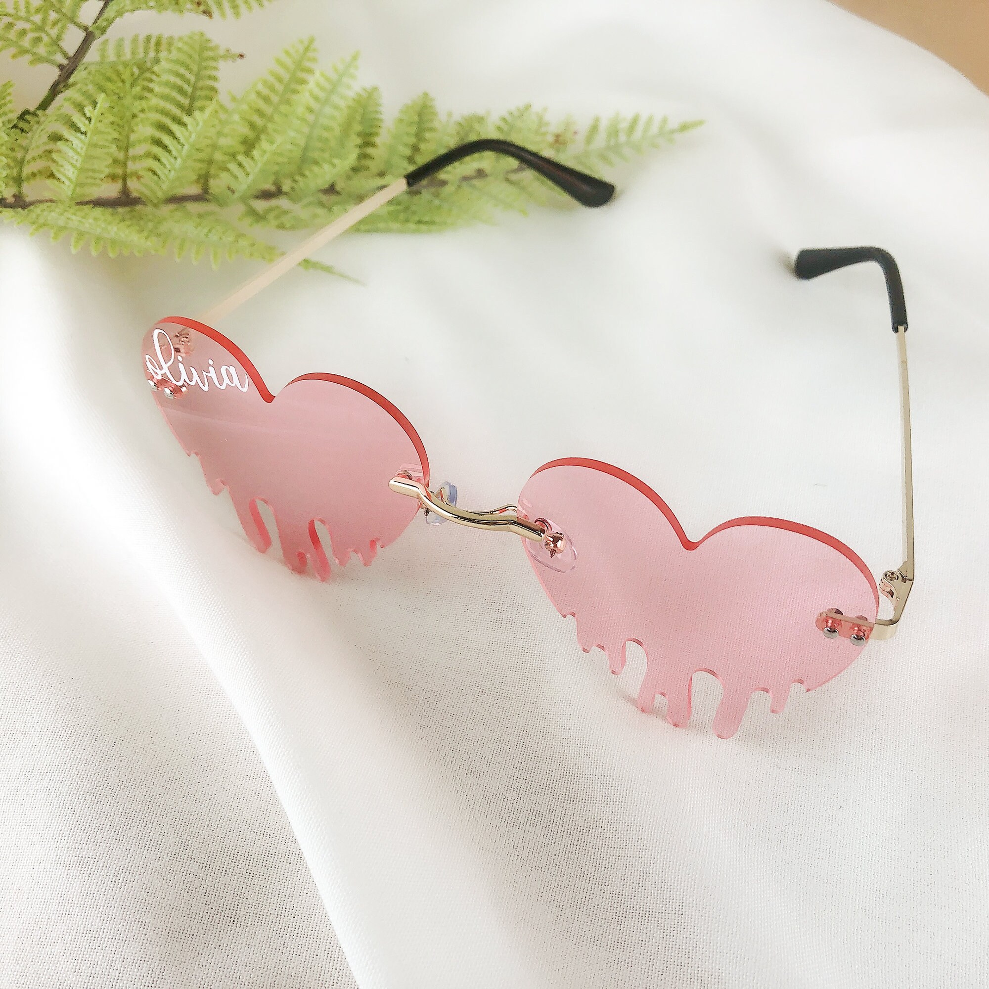 Glasses Heart Sun Vintage