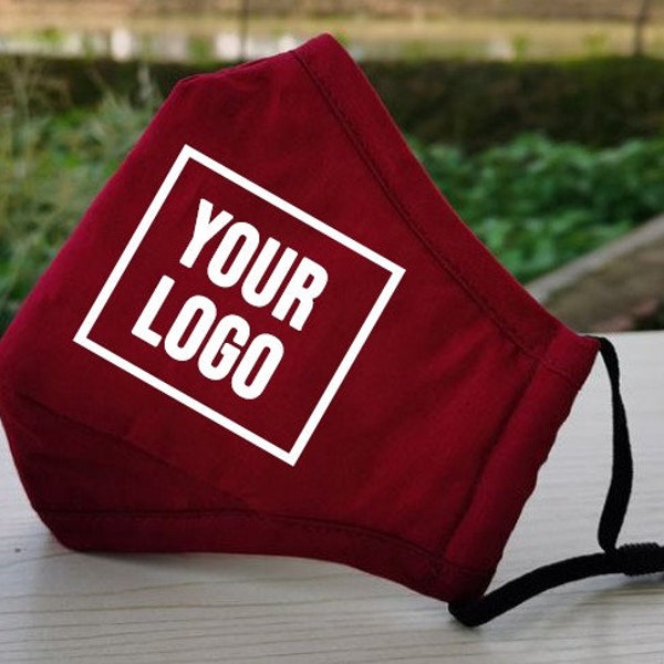 Disposable Mask With Logo Etsy