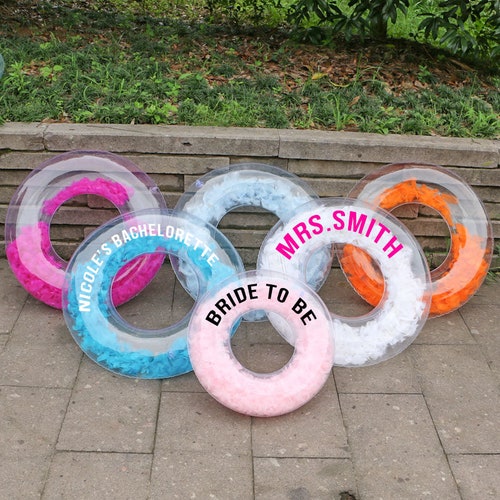 Personalized Engagement Diamond Ring Pool Float for Wedding Etsy